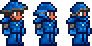 Cobalt armor equipped (male)