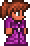 Amethyst Robe equipped (female)