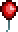 Lesklý červený balónek