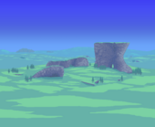 (Desktop, Console and Mobile versions) Hills with a plateau