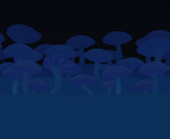 Classic Glowing Mushrooms