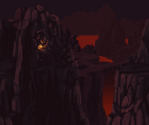 (Desktop, Console and Mobile versions) Large mountain structures with caves