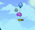 Windy Balloon con slime morado
