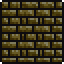 Ancient Gold Brick Wall placed