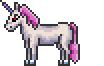 Original unicorn sprite released on Tiy's Twitter.