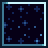 Синий звёздный блок в размещённом виде