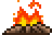 Campfire placed