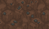 Rough dirt pattern with rocks