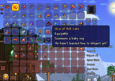 PreHardmode ObsidianCrate Cake.png