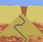 A Pyramid generated in the Underground Desert in 1.3.5.3.