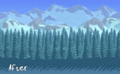 Comparison between old and new Snow biome background.