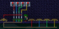 Basic four-destination Teleporter system from the video.