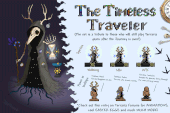 Original concept art of the Timeless Traveler's set by DisRicardo.