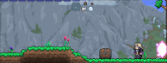 Stacking items from both the inventory and the Void Bag. Note the new visual effect of items "flying" into the chest.