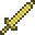 Złoty krótki miecz widziany w ekwipunku